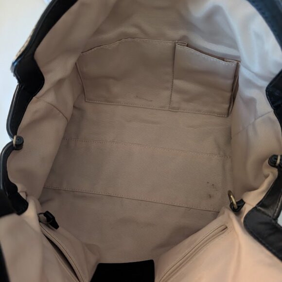 Coach Chelsea Black Pebbled Leather Satchel - Picture 5 of 8